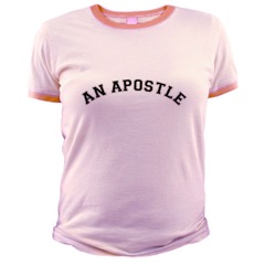 An Apostle - John - Fashionable Christian Gear for teens, youth, all ages. People will look twice to see what your shirt really says. A great tool for witnessing your faith in Jesus Christ - God's Son. A great gift for all believers.  God Bless! 